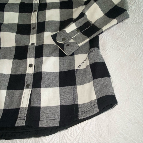 Buffalo Plaid Fleece Lined Flannel Pinnacle Shirt Jacket Size Large Orvis - Picture 5 of 12